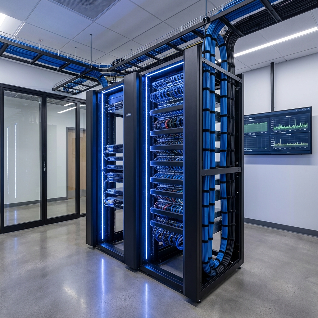 Professionnels travaillant ensemble sur un ordinateur portable